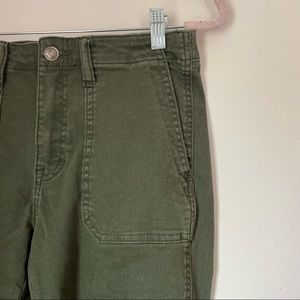 Green ‘Army’ Style Pants by Studio Blue